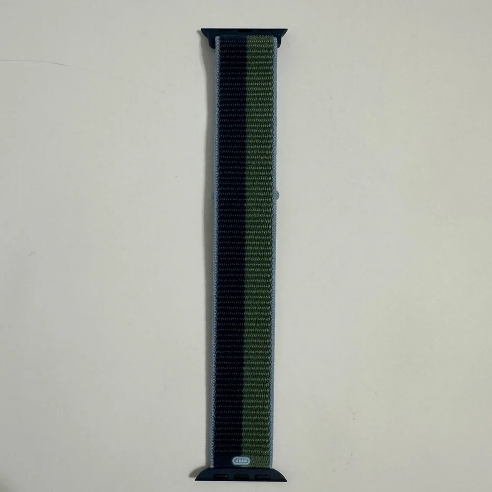 APPLE WATCH 41mm ABYSS BLUE/MOSS GREEN SPORT LOOP